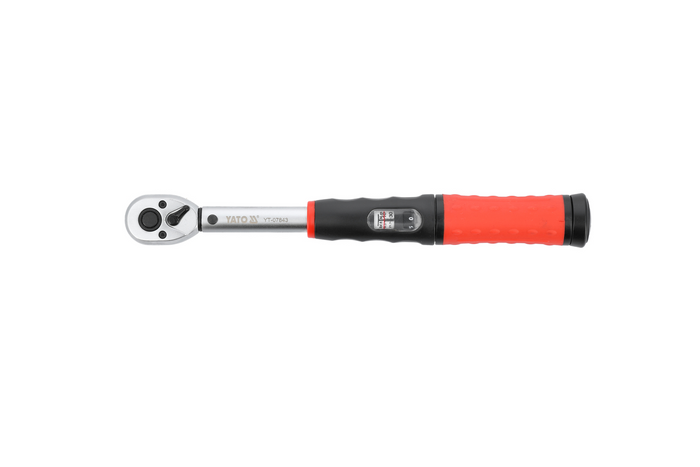 YATO 3/8" 10–60 Nm 6-delers momentnøkkelsett for tennpluggbytte