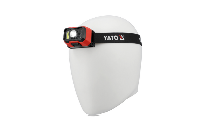 YATO YT-085942 LED-hodelykt med bevegelsessensor 1000 lm