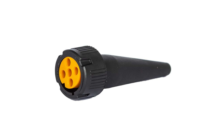 Sett: 2x ASPÖCK 8-PIN bajonettkontakt for 12V baklykter