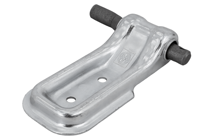 Sidehengsel med bolt WINTERHOFF BSCH 10-14-120-PO+BSCHG 10-14-E komplett tilhengersidemontering