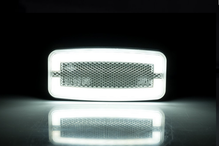 HORPOL LD 2761 LED-markeringslampe, universal hvit