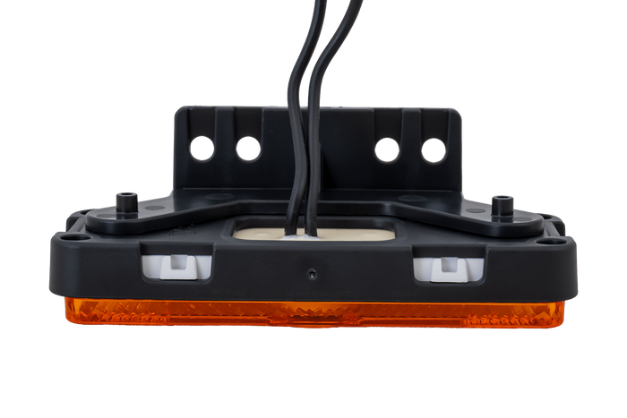 WAŚ W254 2033 LED-markeringslampe, oransje, universal, med holder