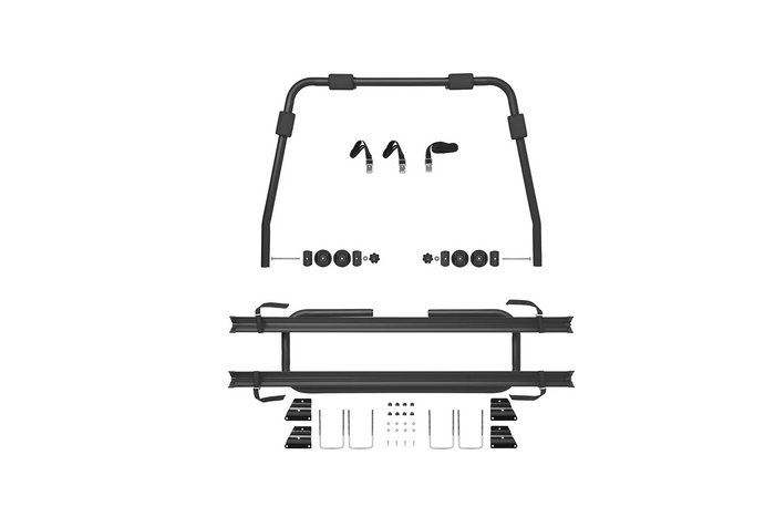 ProPlus 330242BL sykkelstativ for tilhengertrekk for 2 sykler 40 kg