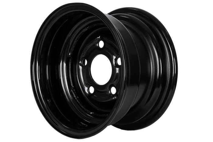Stålfelg til henger UNITRAILER svart 6Jx10"H2 5x112 ET:-4