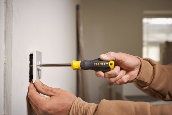 STANLEY MULTIBIT 34-delers skrutrekker med bitsett