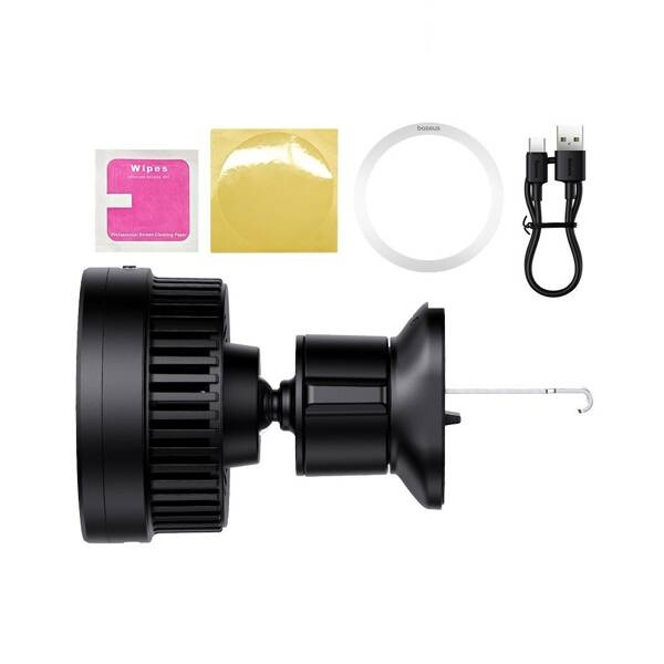 BASEUS MagPro bilholder med MagSafe induktiv lading for iPhone 15W