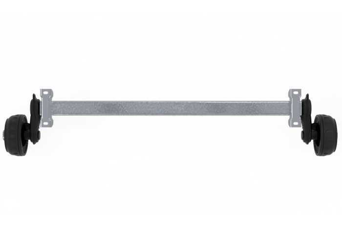 KNOTT VGB13M bremseaksel for tilhenger / bergingsbil 1350kg 900mm 1350mm 5x112