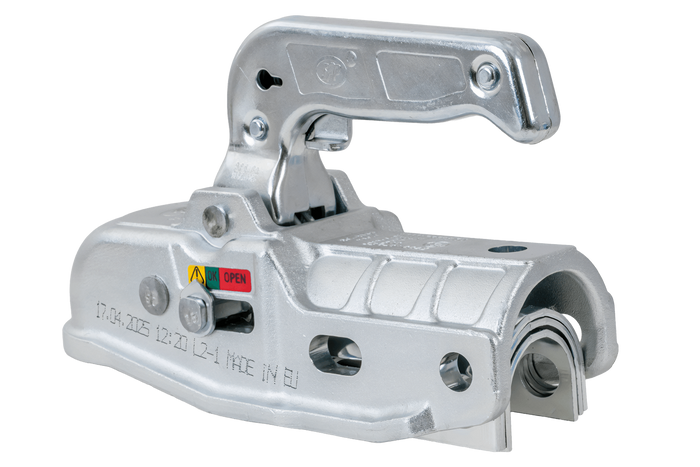 STEELPRESS BC-3000C-00-00+Z2 kulekobling for 3000 kg tilhenger med 35-50 mm rørdrag, støpejern