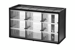 Verkstedorganisator med 9 skuffer STANLEY OPP-skap 365x210mm