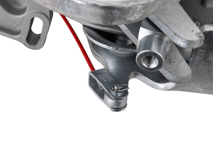 KNOTT KFG30A påløpsanordning med K35A tilhengerfeste for en 3000 kg tilhenger med V-type drag