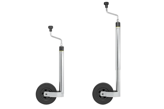 ProPlus 341510 støttehjul 150 kg 48 mm 800–1040 mm med skala