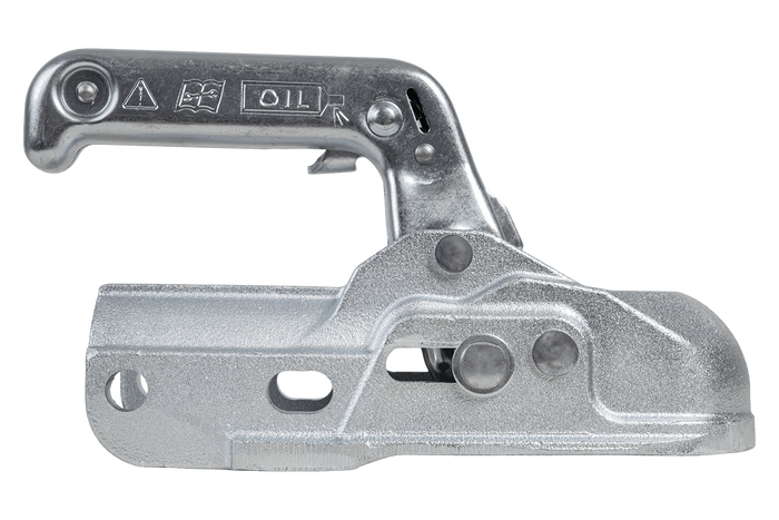 WINTERHOFF WW 30-K+Z kulekobling for 3000 kg tilhenger med 35-51 mm rørdrag, støpejern