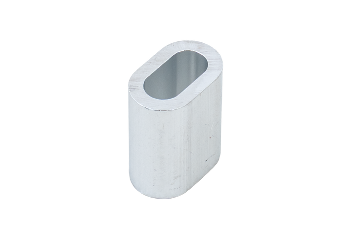 Aluminiumskobling for DROMET ZLA.5-tau, hylse for 5 mm tau