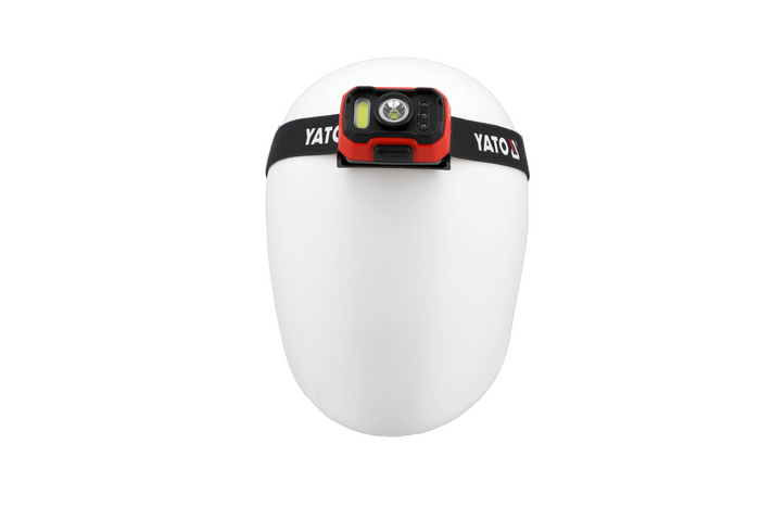 YATO YT-085942 LED-hodelykt med bevegelsessensor 1000 lm