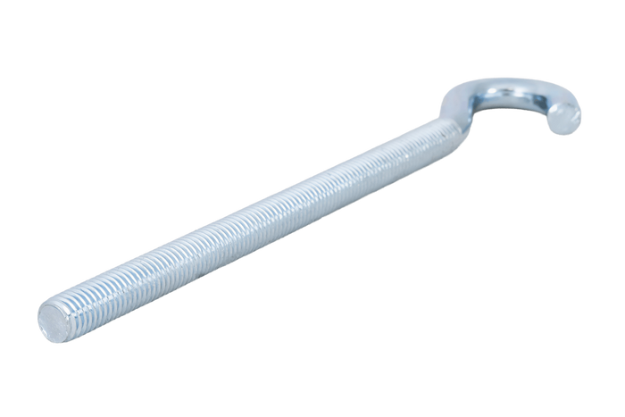 DROMET HZ M8x160 konstruksjonskrok med åpen ende (bøyd)