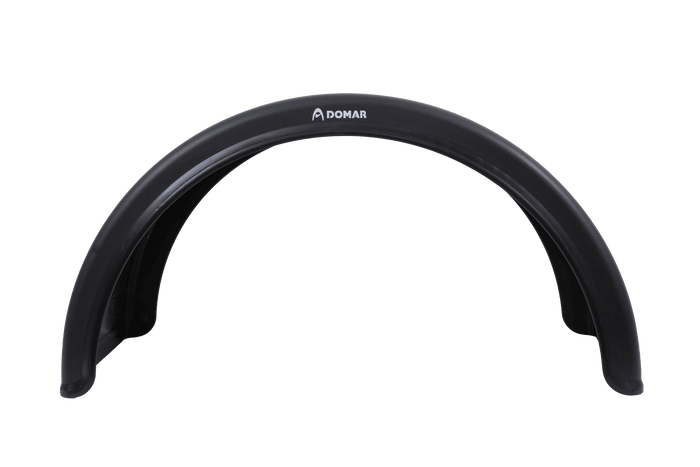 Dobbelskjerm for tilhenger 15-17,5" DOMAR DK1515 hjulbue 860/410 mm