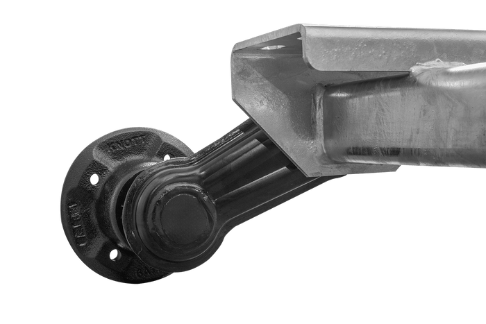 KNOTT VG7-L ubremset aksel for tilhenger 750kg 1190mm 1623mm 4x100