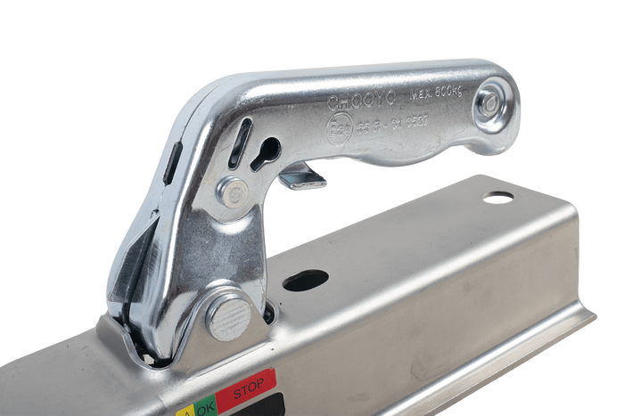 CHOOYO JD.00.53.001 kulekobling for 800 kg tilhenger med 50 mm firkantet dragstang