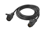 ProPlus 343528 tilhengerforlengelseskabel, 13-pinners plugg/kontakt, 5 m