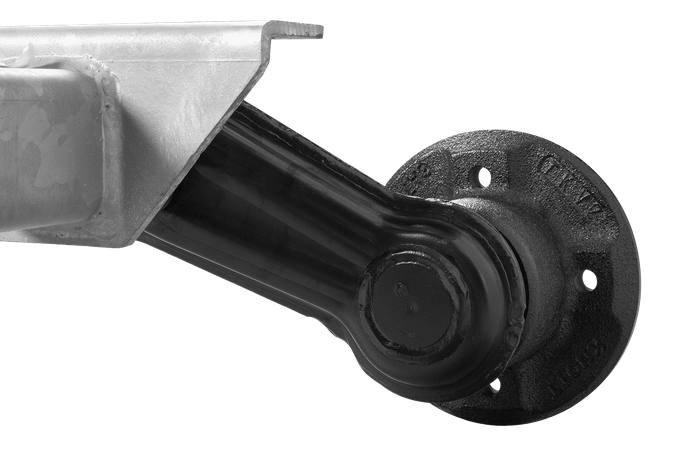 KNOTT VG7-L ubremset aksel for tilhenger 750kg 1130mm 1430mm 4x100