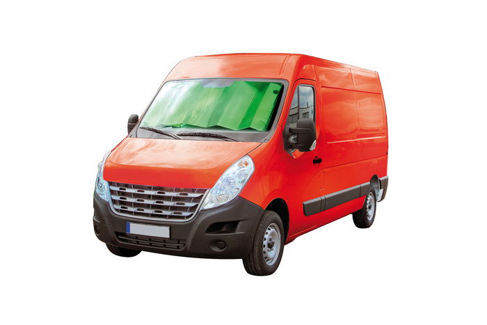 LAMPA Max Reflex XXL vindusmatte solskjerm 160x85cm