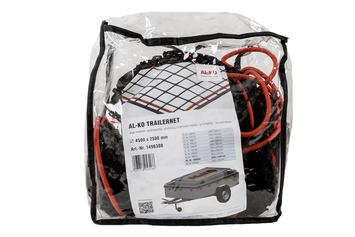 AL-KO tilhengertransportnett som sikrer tilhengerlasten 250x450cm