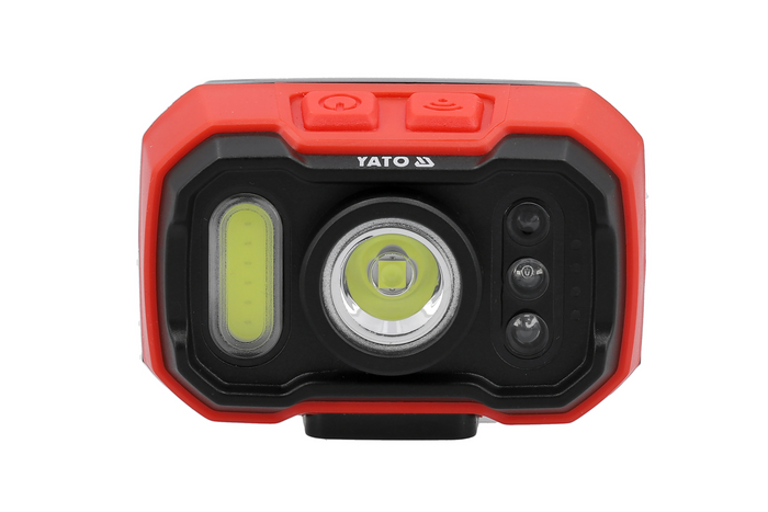 YATO YT-085942 LED-hodelykt med bevegelsessensor 1000 lm