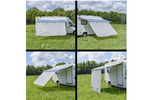 ProPlus 368300V01 frontsolskjerm for tak- og veggmarkiser 330x200cm