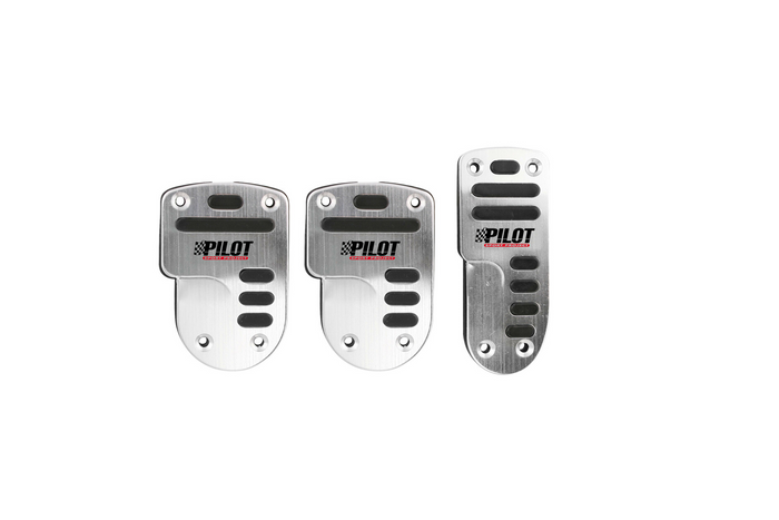 LAMPA RACE 1 PILOT pedalbeskyttere i aluminium med sklisikker gummi