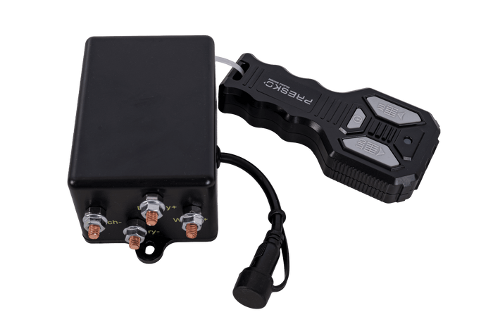 Elektrisk vinsj for PRESKO T-REX 3.5 12V 1590kg tilhenger med 12m stålkabel