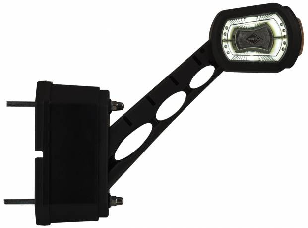 HORPOL LDCC 2713 LED venstre markeringslampe på gummiarm, med ryggesensor