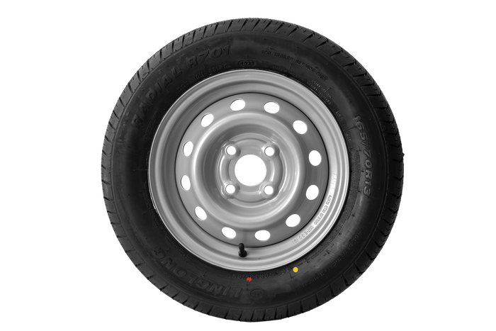 Komplett hjul DEKK LINGLONG 165/70 R13 79N FELG UNITRAILER 4Jx13"H2 4x100 ET:30