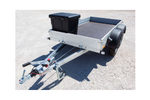 DAKEN 86004 PITBOX verktøykasse beholder for sand, veisalt 655x570x520mm 108,5l