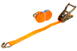 UNITRAILER 6m/25mm/1t oransje transportbånd med strammer