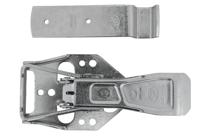 Sidefeste med STEELPRESS ZB-04C+Z-01A feste for fullstendig lukking av tilhengersiden