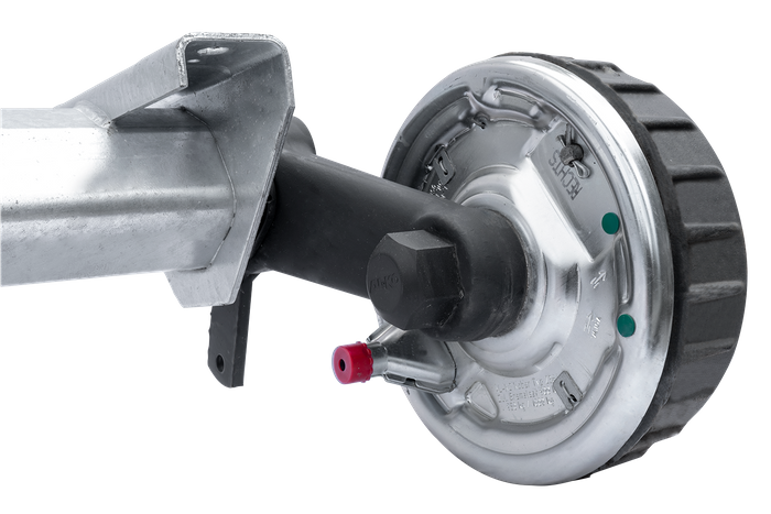 AL-KO EURO bremseaksel for tilhenger / bergingsbil 1800kg 1450mm 1950mm 5x112