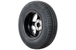 Forsterket tilhengerhjul KENDA DEKK 185/80 R14C 104/102N ALUMINIUM FELG STARCO sort 5,5Jx14"H2 5x112 ET:30