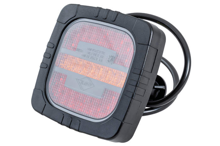 HORPOL ROCA LZD2800 LED-baklys 3 funksjoner universal