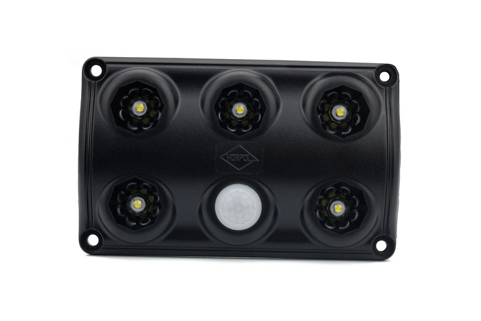 HORPOL LWD2156/CZ LED 900 lm svart innvendig billampe med bevegelsessensor