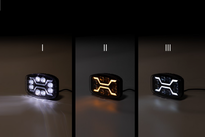 LED-arbeidslampereflektor KAMAR X-SPIDER L3436 72xLED 1600lm