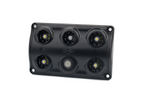 HORPOL LWD2157/CZ LED 900lm svart billampe med bryter og rød diode