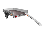 UNITRAILER ALR004B sammenleggbar rampe stålrampe for tilhenger 190 cm 200 kg