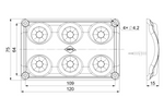 HORPOL LWD2154/CZ LED 990 lm svart innvendig billampe