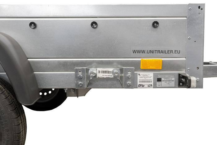 Reservehjulstøtte for Unitrailer Garden Trailer KIPP