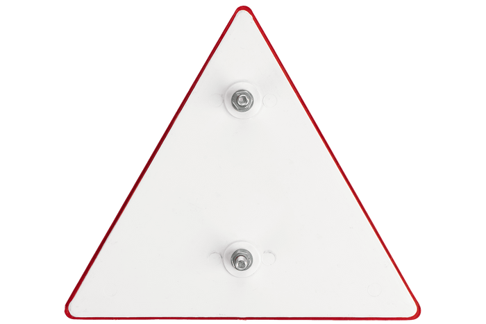 Rød varseltrekant WAŚ reflekterende lys