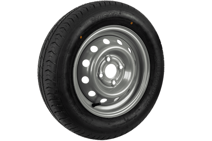 Tilhengerhjul DEKK LEAO 165/70 R13 79N UNITRAILER FELG 4Jx13" 4x100 ET:30