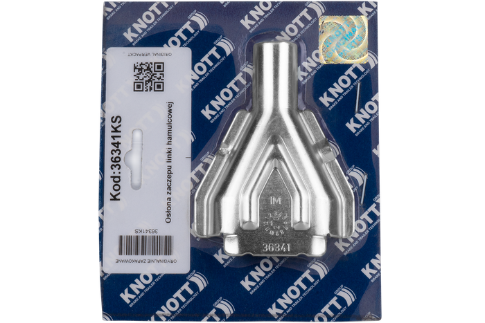 Dekkplate for feste av bremsevaier KNOTT 36341KS