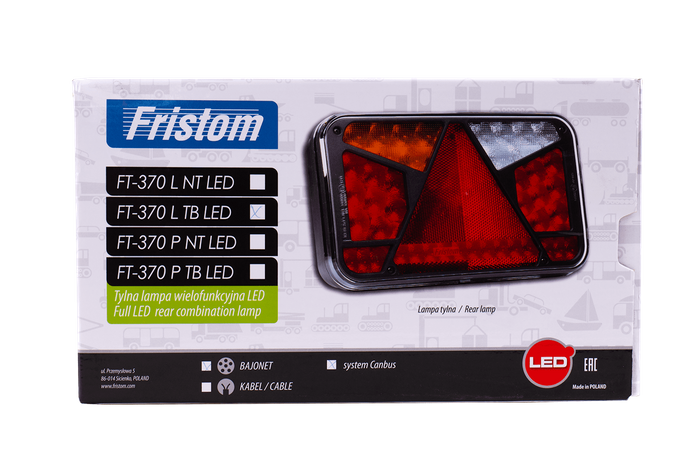 Baklys Fristom FT-370 LED 7 funksjoner igjen