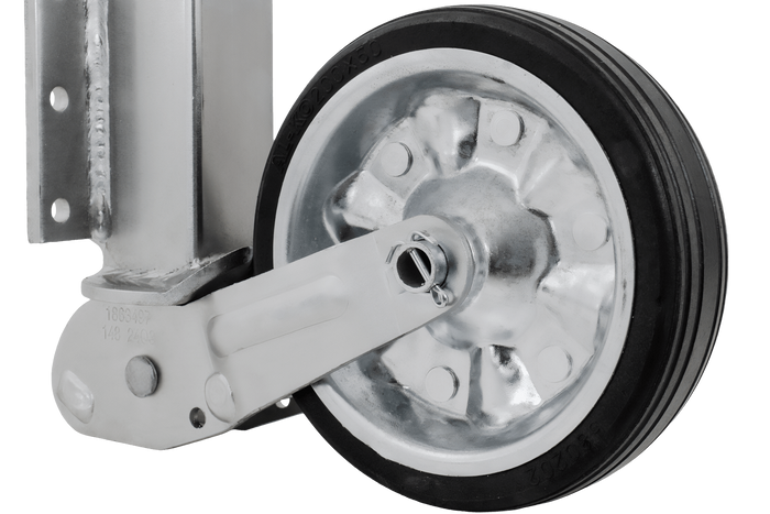 AL-KO 1863497 automatisk støttehjul med håndtak 400 kg 60 mm