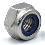 Mutter for DROMET M10 støttehjul, selvlåsende, DIN 985